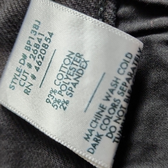 Just Black High Rise Raw Hem Jeans 29 NWT - Picture 3 of 3